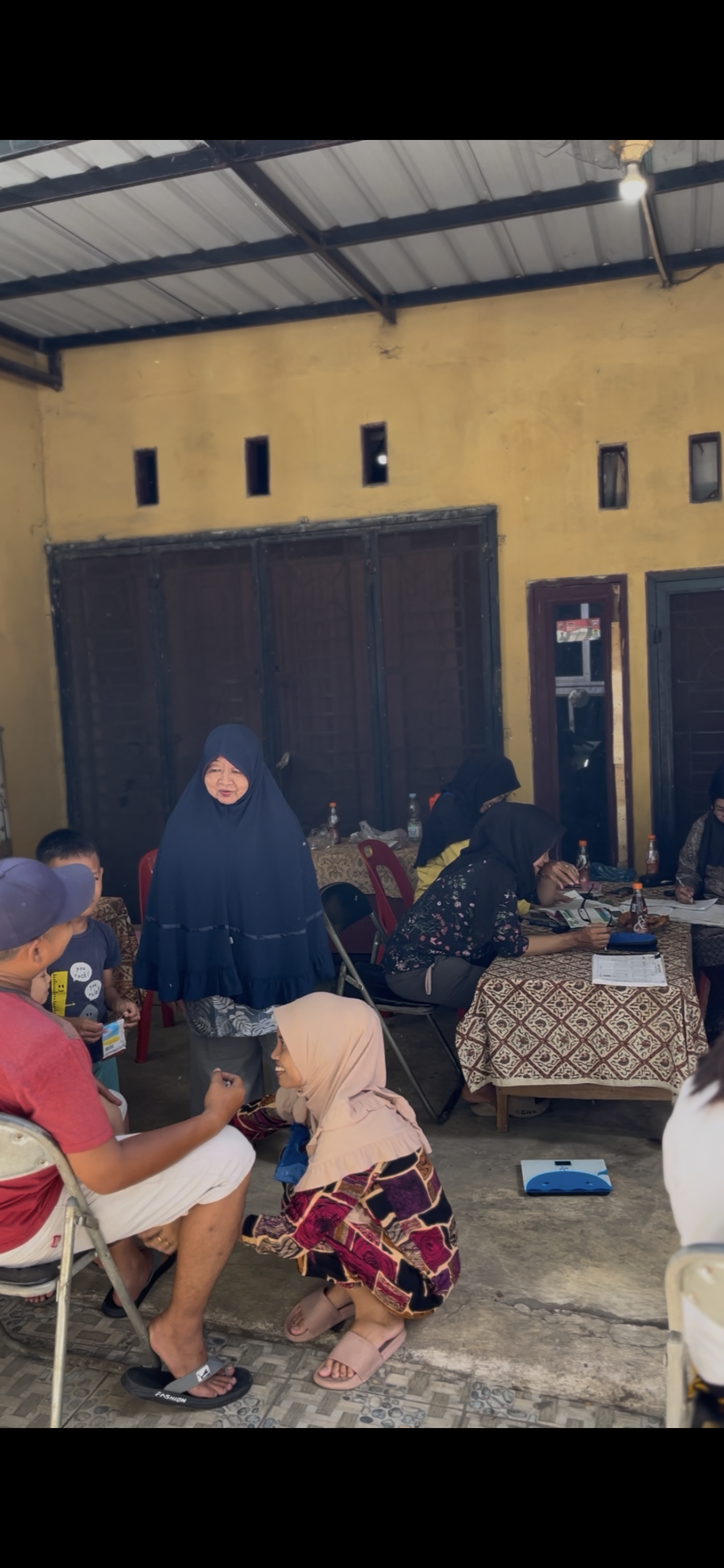 Demo masak MPASI bergizi untuk balita